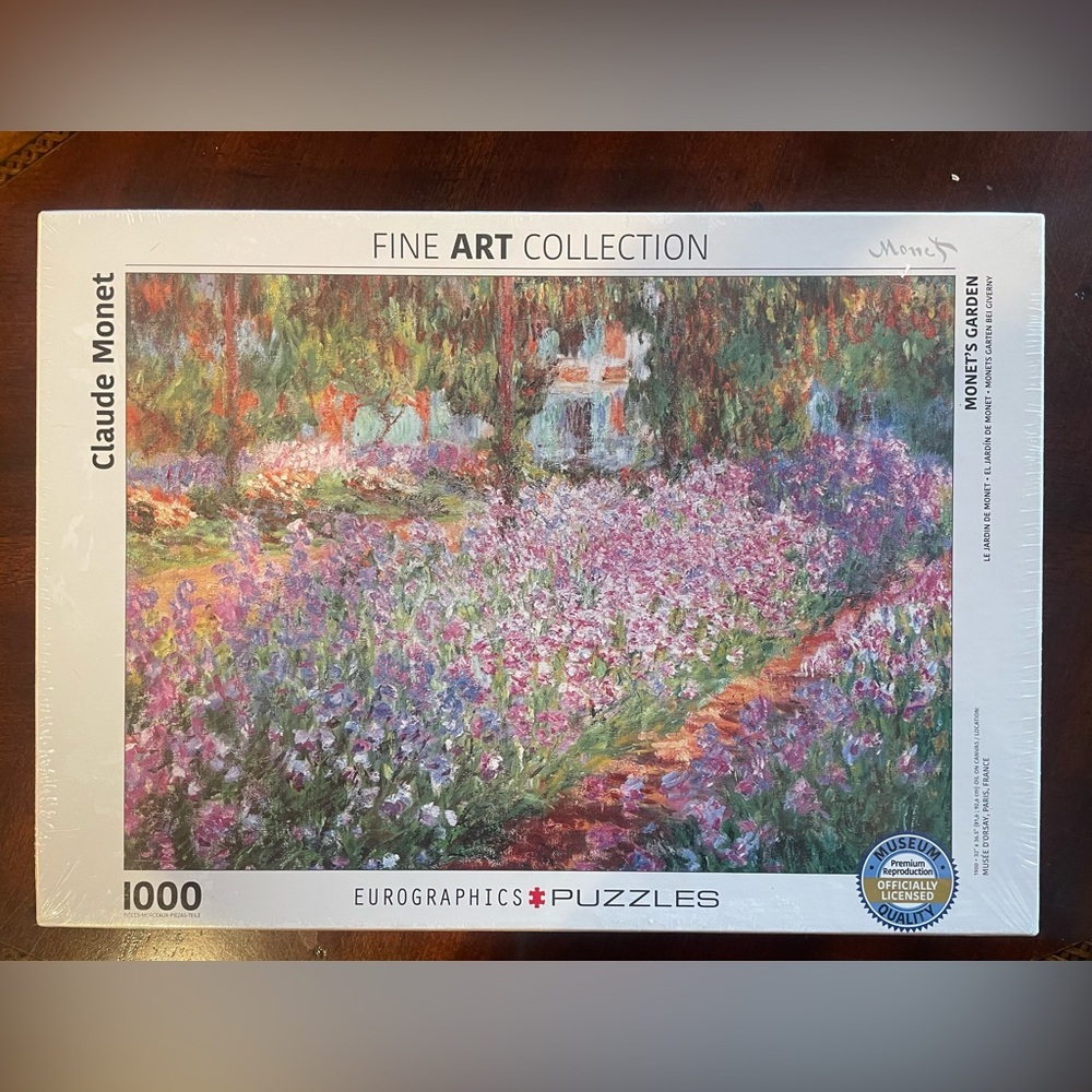 Claude Monet Fine Art Puzzle